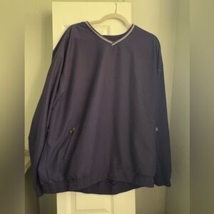 Vintage Nike Golf Men's Navy Pull Over